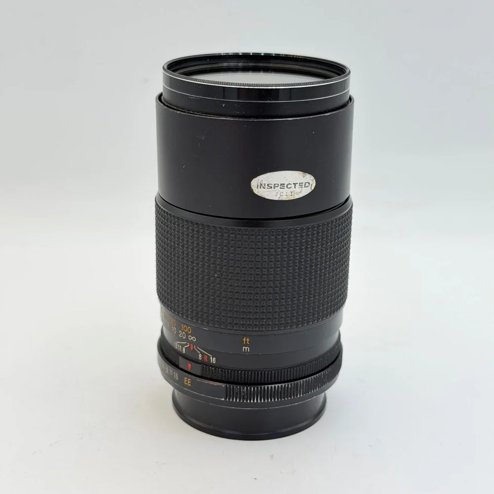Konica Hexanon AR 135mm F3.2 Manual Focus Telephoto Lens with Kenlock UV Filter